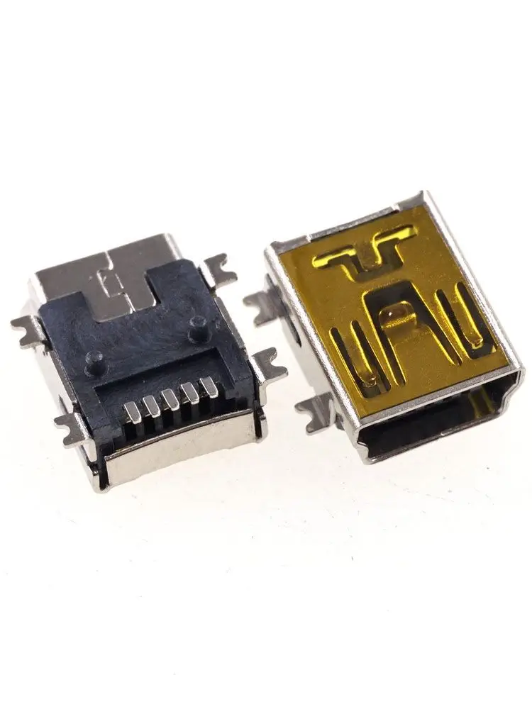1000 шт./лента и катушка мини USB разъем 2 0 B F 5-контактный Гнездовой прямой угол SMD /SMT