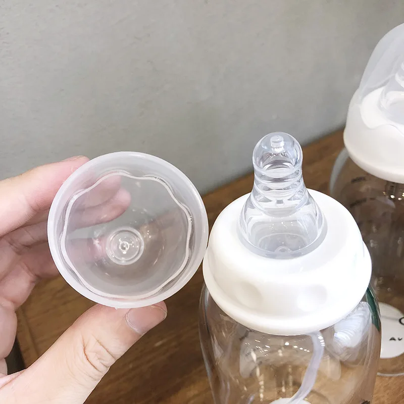 Детские бутылочки Avent бутылка с мультяшным РИСУНКОМ ДЕТСКОЕ стекло соломенной