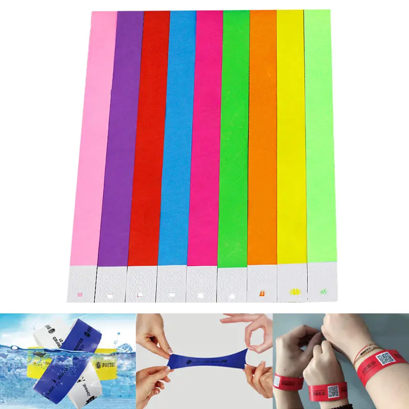 100 шт. бумажные браслеты 3/4 дюймов|Сувениры для вечеринок| |