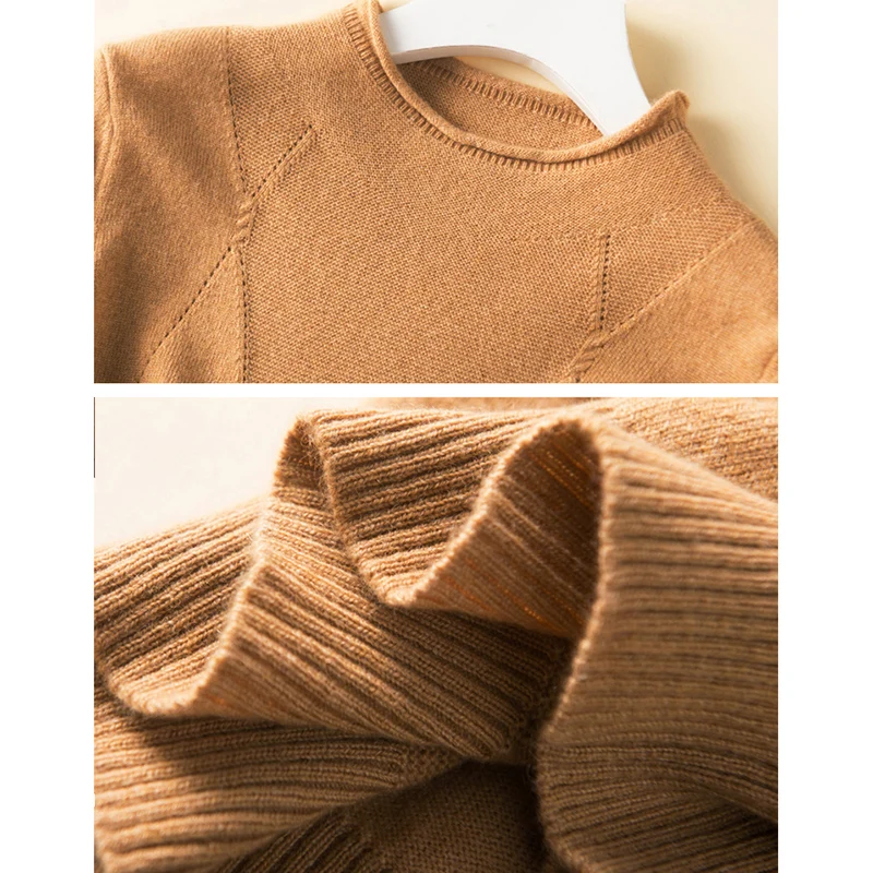 

Cashmere Sweater female Pullovers autumn of 2020 new sweater women's long sleeved Pullover female loose knit shirt coat blouse
