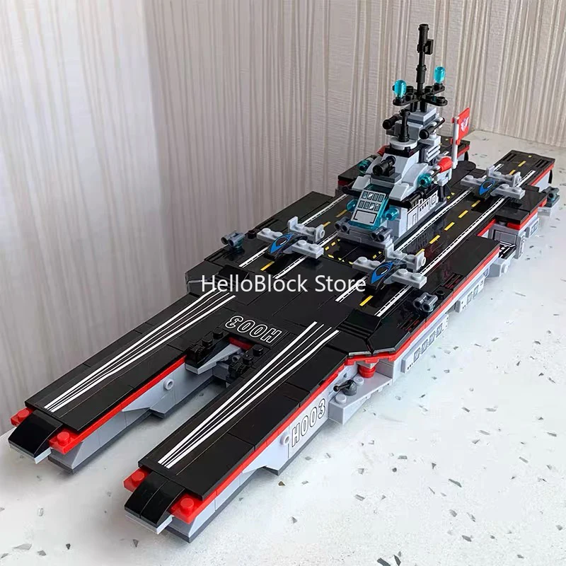Строительные блоки 8 в 1: летательный аппарат военный флот корабль разрушитель