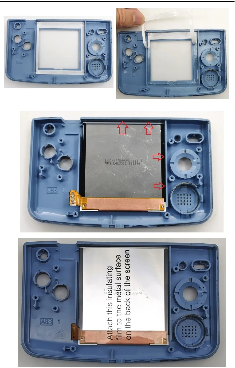 Super osd versão grande tela ips lcd