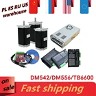 Комплект 3-осевого шагового двигателя 3 Нм включает в себя 3 двигателя 425oz-in + 3 шт. TB6600  DM542 + 1 шт. источник питания + 1 шт. контроллер mach3