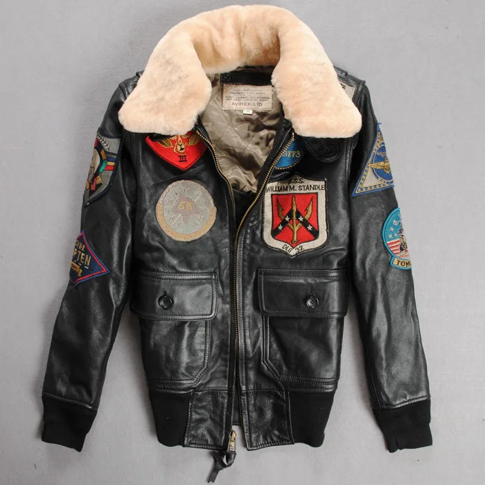 2020 New Women's Genuine Leather Jacket lady Cowhide Skin Flight Pilot Bomber Motorcycle Biker Coats | Женская одежда