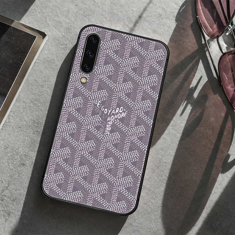 

Goyard Design Phone Case Cover For Samsung Galaxy A10 A11 A20 E A21 A30 A40 A41 A50 A51 A70 A71 A81 S 4G 5G black Waterproof