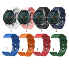 Ремешок спортивный для смарт-часов Garmin Vivoactive 3 4, силиконовый браслет для Huawei Watch GT 2 46 мм 42 мм, 2022 мм