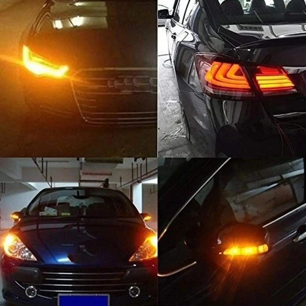 1 Pcs Auto Led Turn Signal Lights For Car 1157 Brake Light Tail Bulb Reverse Lamp Daytime Running | Автомобили и мотоциклы