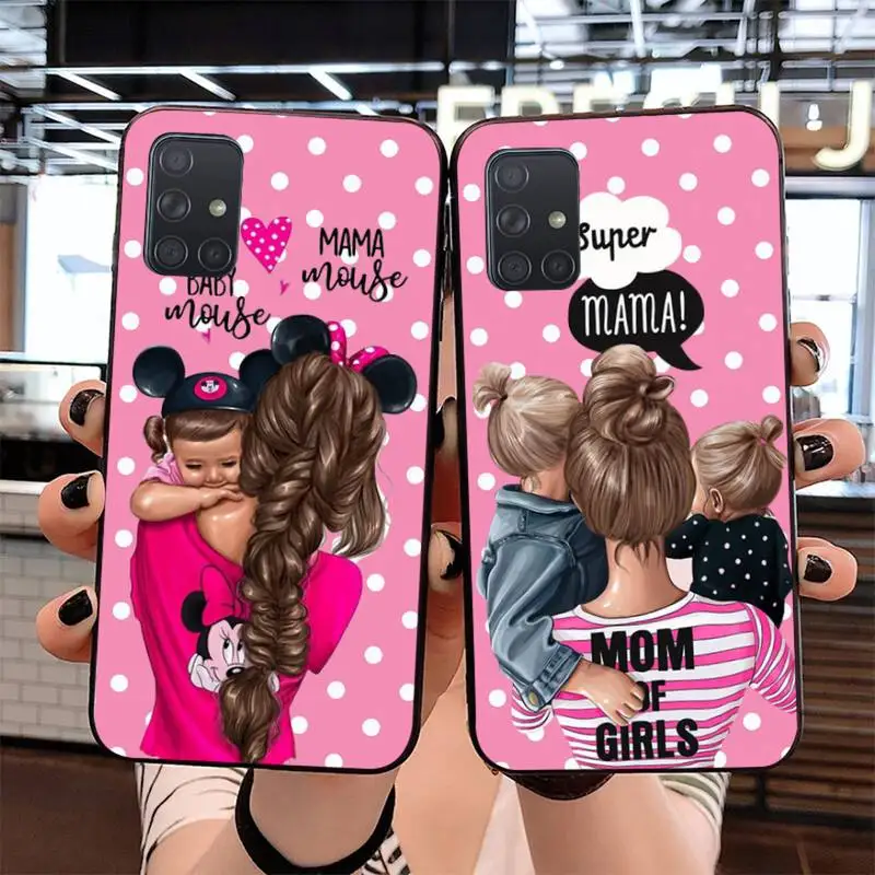 

YJZFDYRM Mom Love Baby DIY Luxury Phone Case for Samsung S20 plus Ultra S6 S7 edge S8 S9 plus S10 5G lite 2020