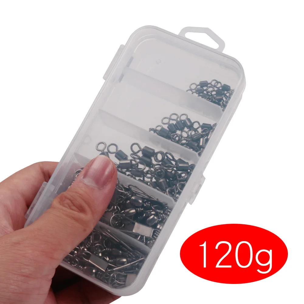 Рыболовный соединитель 50 шт./компл. рыболовный цилиндр 5 размеров подшипник