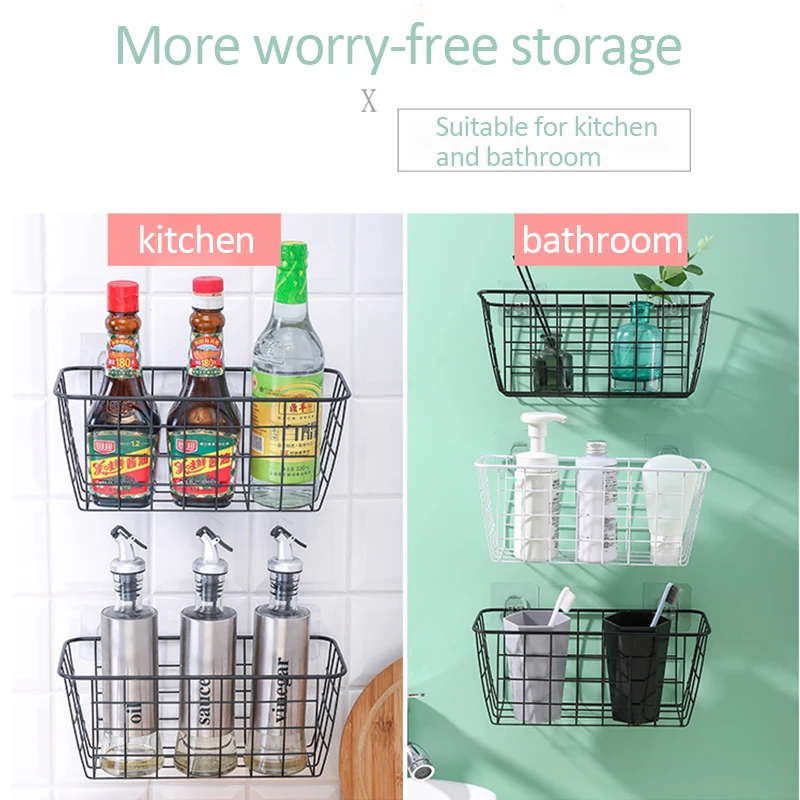 Кованая кухонная приправа подвесная корзина настольная для хранения стойка