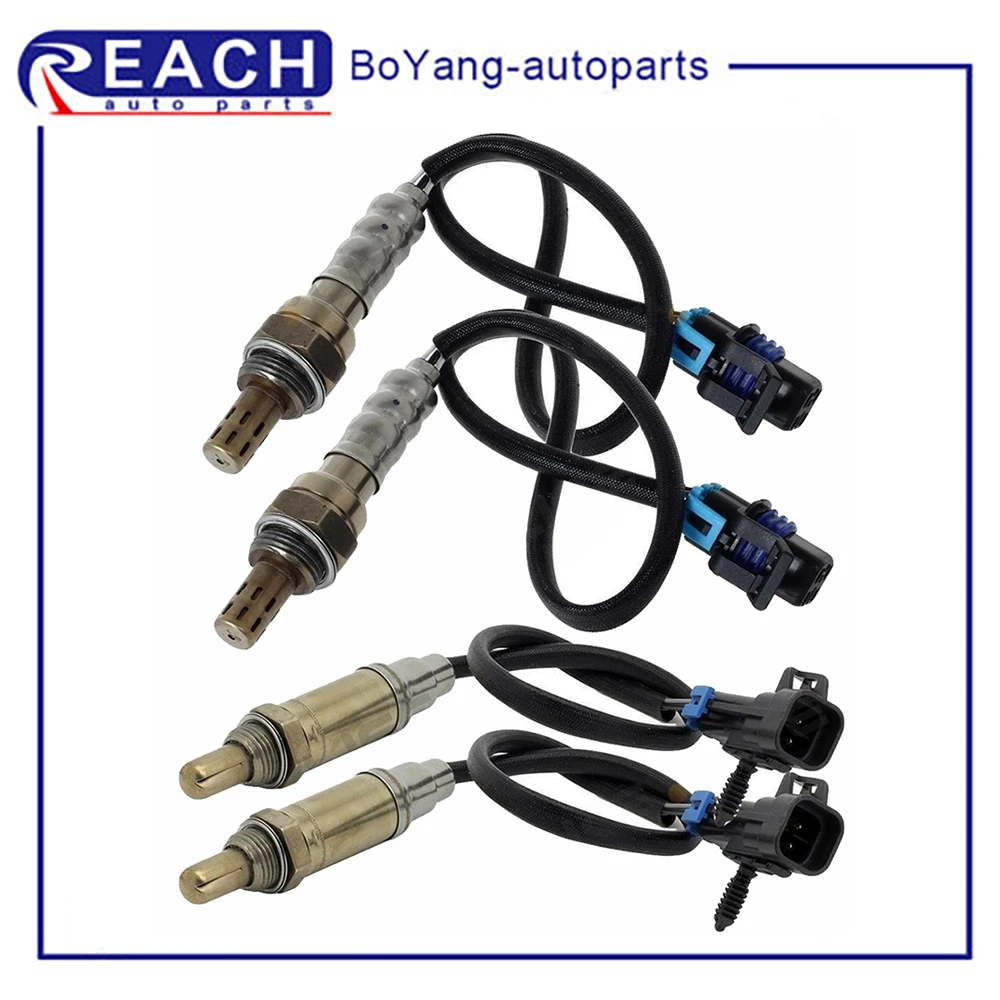 

4 Wires Lambda O2 Oxygen Sensor Upstream Downstream for 2008-2011 Cadillac CTS 2007-2009 Cadillac SRX 3.6L 234-4818 234-4819