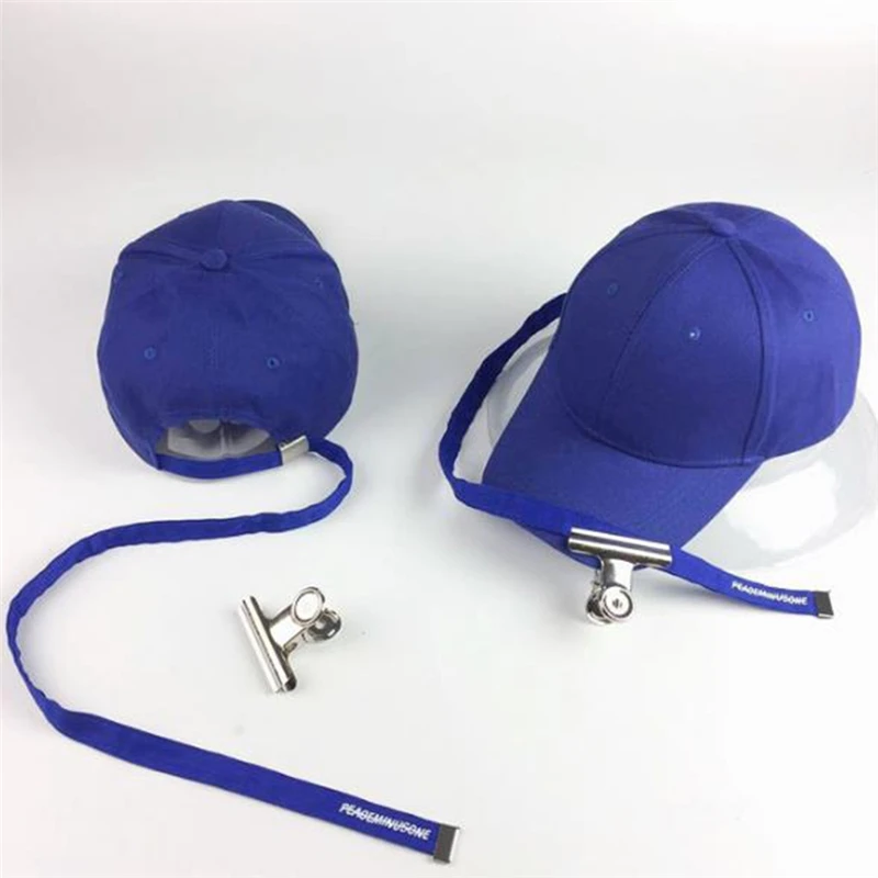 

2021 New Simple Personality Metal Clip Baseball Cap with Long Back-adjusted Straps Unisex Summer Hip-hop Hat