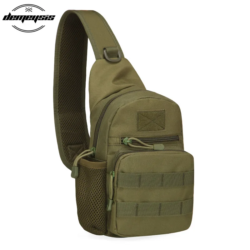 Военная Тактическая нагрудная сумка тактическая слинг Сумка MOLLE рюкзак через