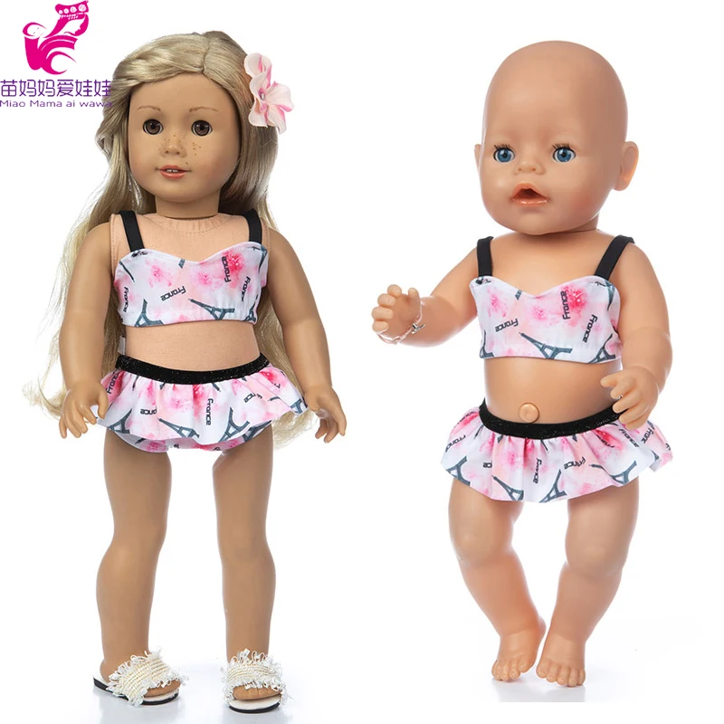 Для куклы младенца 43 см летняя повязка на плечо платье повязки голову подходит