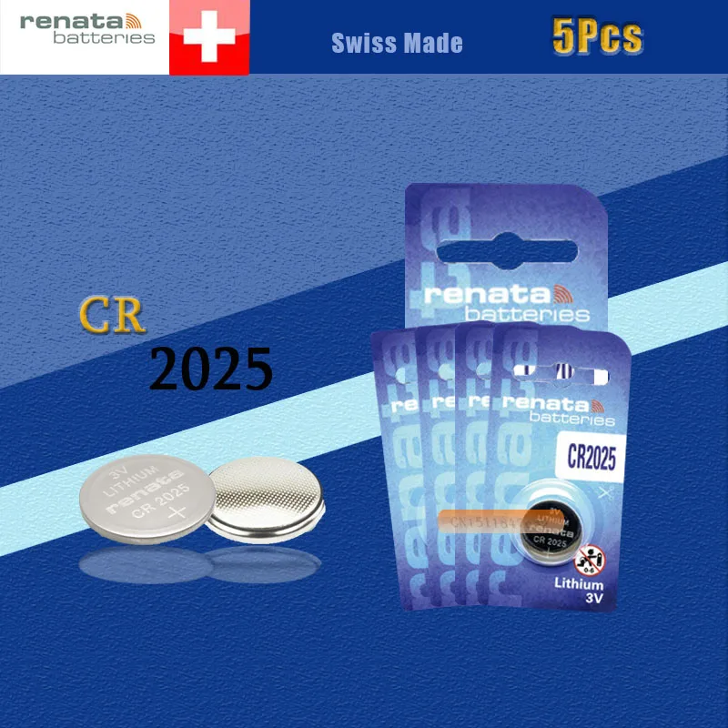 Бесплатная доставка! Оригинальные Высокопроизводительные батарейки RENATA 5 шт./лот