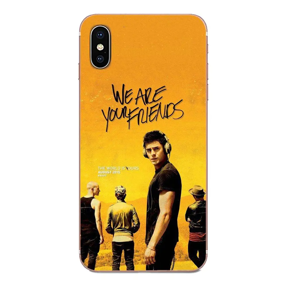 Мягкий рисунок для Apple iPhone 4 4S 5 5C 5S SE SE2 6 6S 7 8 11 Plus Pro X XS Max XR Zac Efron Zachary David Alex |