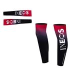 Гетры для велоспорта Ineos, черные гетры с УФ-защитой, дышащие гетры для велоспорта, бега, гонок, MTB, 2021