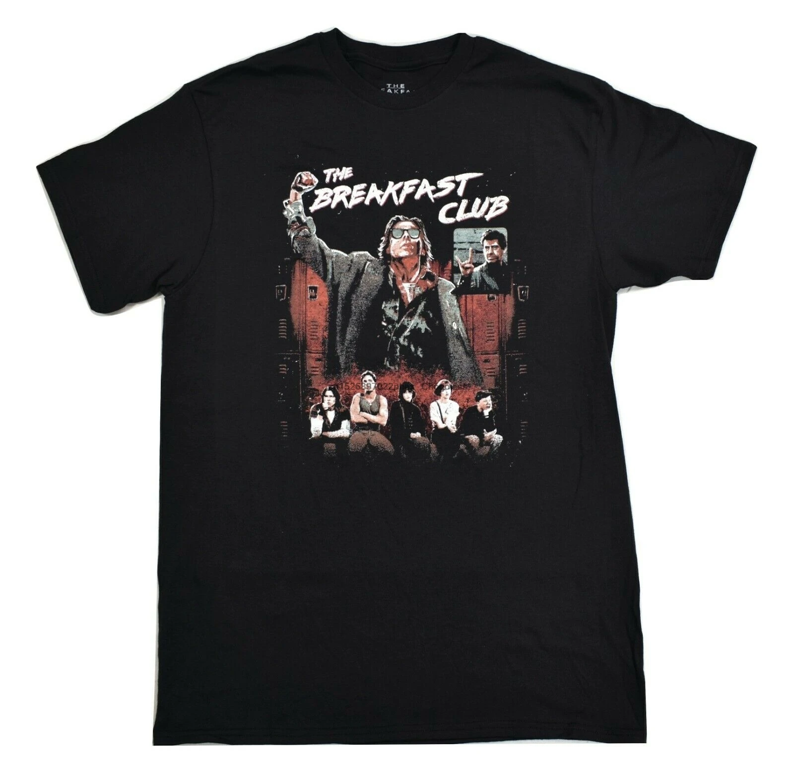 Классическая мужская футболка с изображением клуба завтрак 1985 новинка Размер M XL