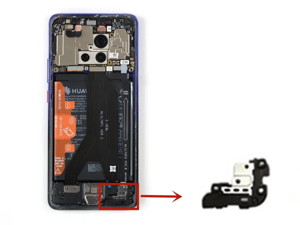

OEM Microphone Board Bracket for Mate 20 Pro