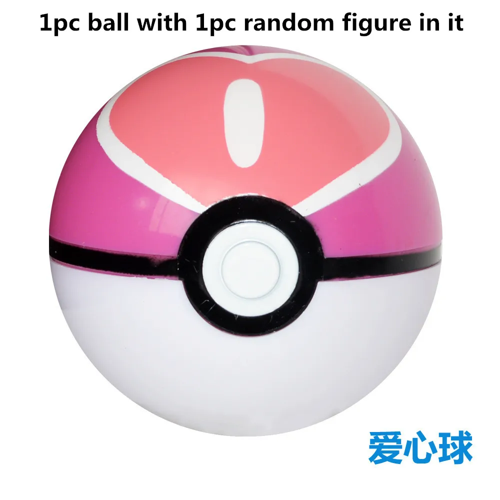 F with 2-3cm figure Модная игрушка 7 см, мяч эльфа, 2,5-3 см, фигурки Покемон, подводные игрушки, может мечтать, мебель для спальни, подарок для детей - Цвет: F with 2-3cm figure
