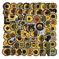 1050100pcs sunflower you are my sunshine stickers decal to diy scrapbook laptop guitar ps4 car helmet classic toy sticker