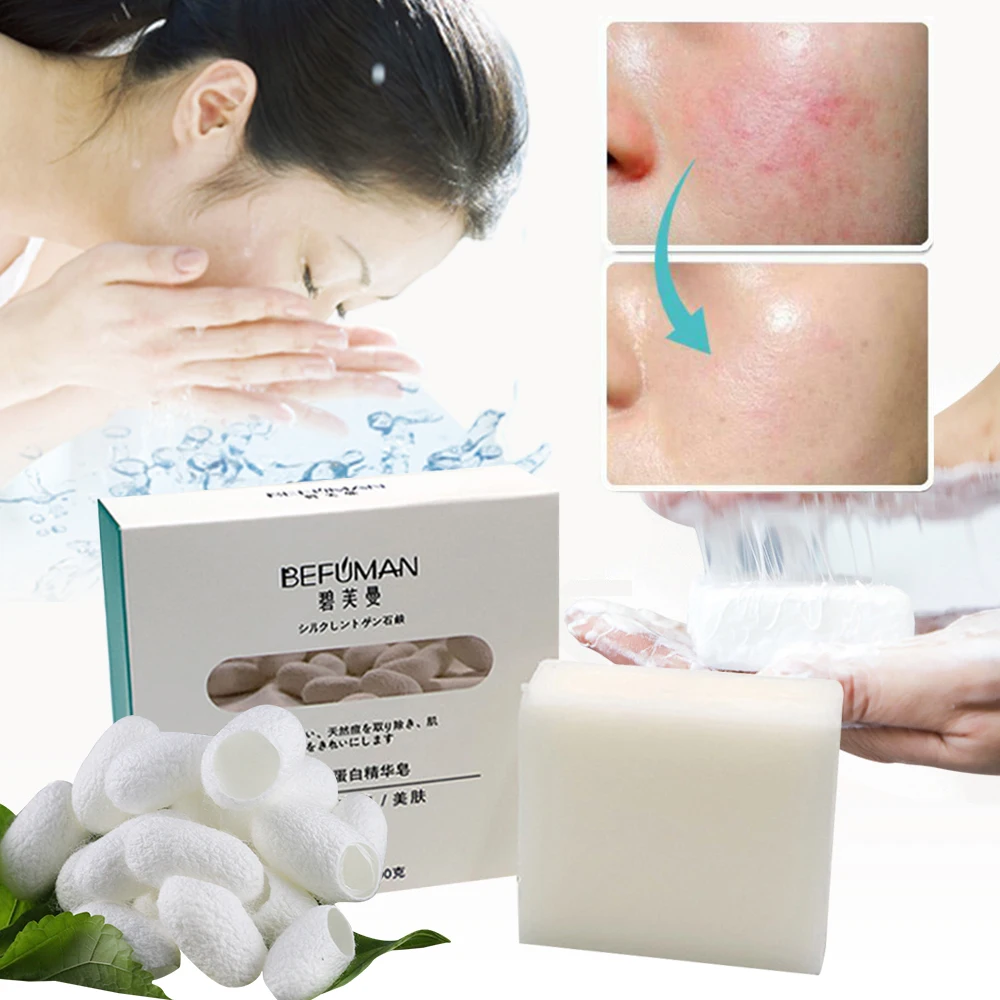 

Шелковый протеин для ремонта кожи, мыло ручной работы, шелковая протеиновая пена для мытья, мыло для ухода за кожей натуральное козье молоко...