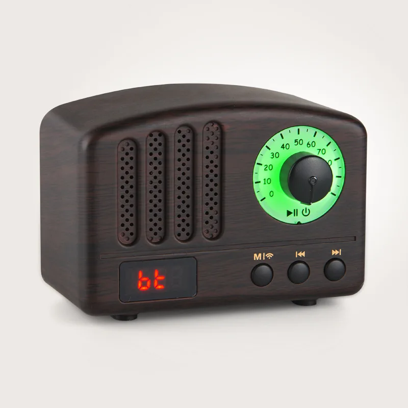 Беспроводная мини Колонка F4058B в ретро стиле с Bluetooth|Портативные колонки| |