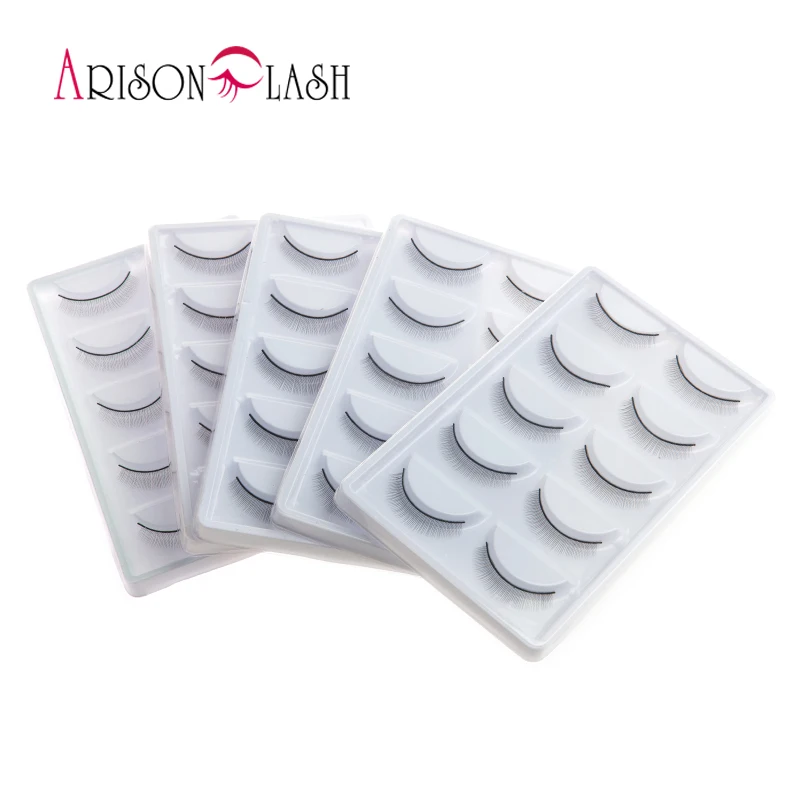 Накладные ресницы 10/20 шт./набор мягкие натуральные тренировочные накладные для