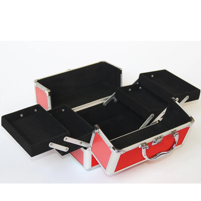 Large Size Cosmetic Organizer Multi Tiers Make Up Multifunction Women Travel Storage Box Jewelry organizador Case | Дом и сад