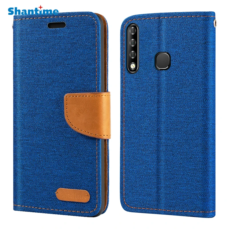 Чехол-кошелек из кожи Оксфорд для Infinix Smart 3 Plus X627V с мягкой задней крышкой ТПУ