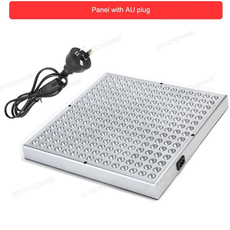 Panel AU plug 45 Вт Красный светодиодный светильник для терапии глубокого Красного 660нм около инфракрасного 850nmRed светильник для терапии омоложения кожи светильник для удаления морщин панель - Испускаемый цвет: Panel AU plug