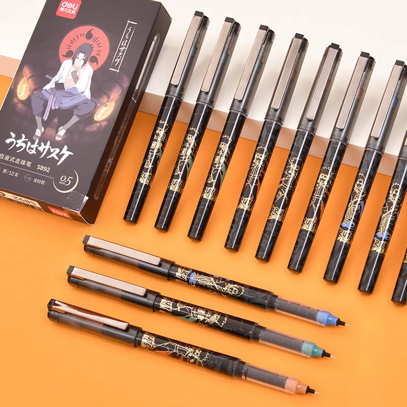 Deli Pen 0 5 мм 1 шт. шариковые ручки с аниме Наруто для школы канцелярские