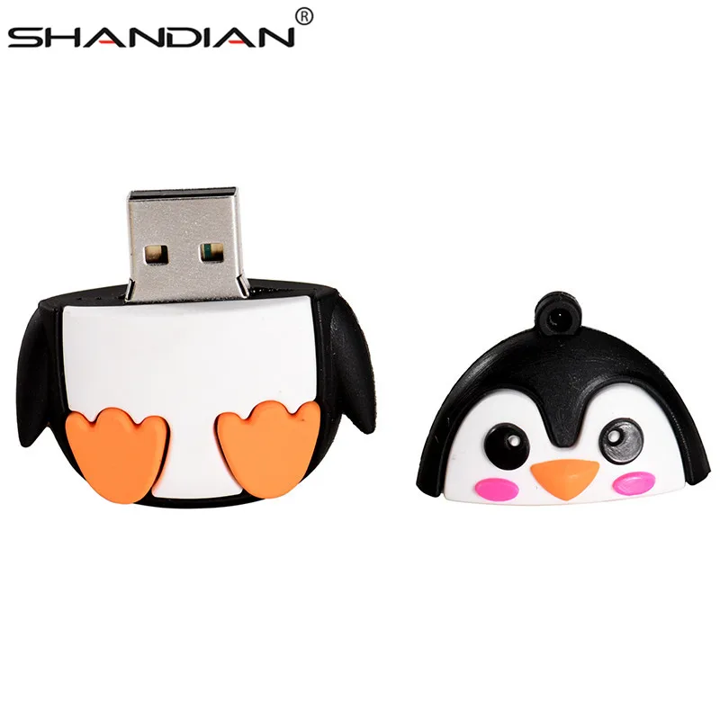 Usb флеш накопитель SHANDIAN в виде животного 4/8/16/32/64 ГБ|USB флэш-накопители| |