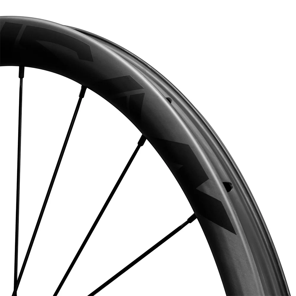 ICAN carbon road disc 35/40/45/50/55 мм колеса Novat ec D411/D412 UD matt 24/24H комплект колес для велокросса