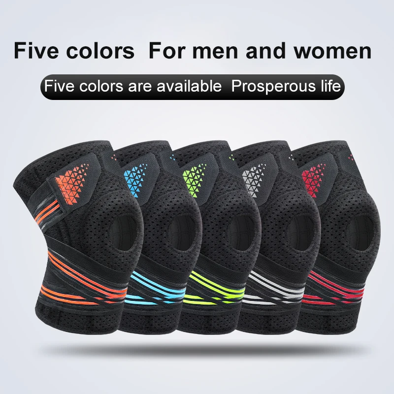 

Fitness Adjustable Knee Brace Support Sleeve Patella Stabilizer Protector Wrap Sports Knee Pads