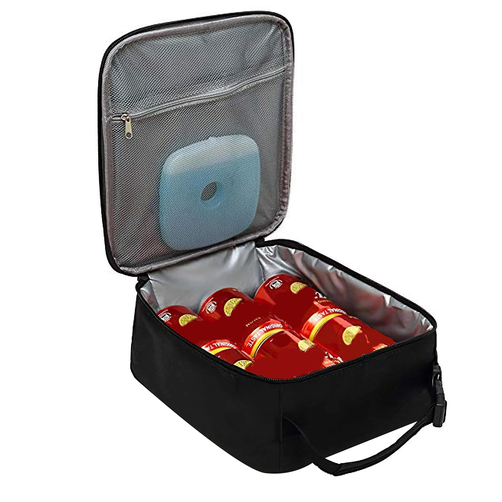 

Thick Aluminum Foil Ice Pack Picnic Ice Pack Insulation Bag Insulated Lunch Bag Large Capacity Handheld Lunch Storage Bag