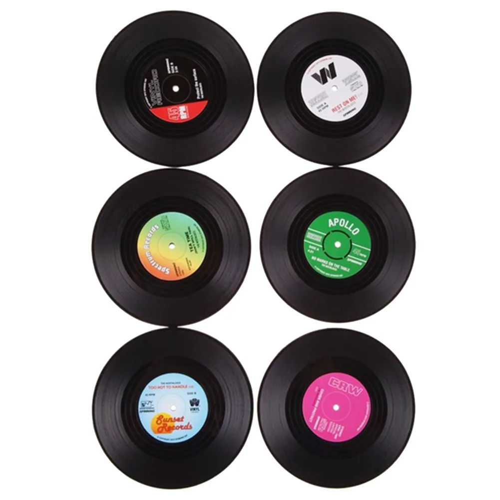 6 шт. подставки под напитки коврик для настольной чашки Креативный Декор кофейная