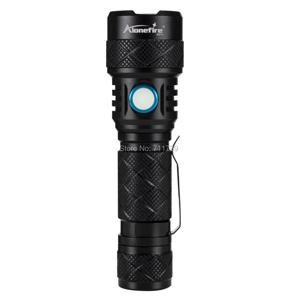 Alonefire X011 SST40 светодиодный фонарик перезаряжаемый 4-Mode Linterna фонарь для кемпинга на 18650 батареях