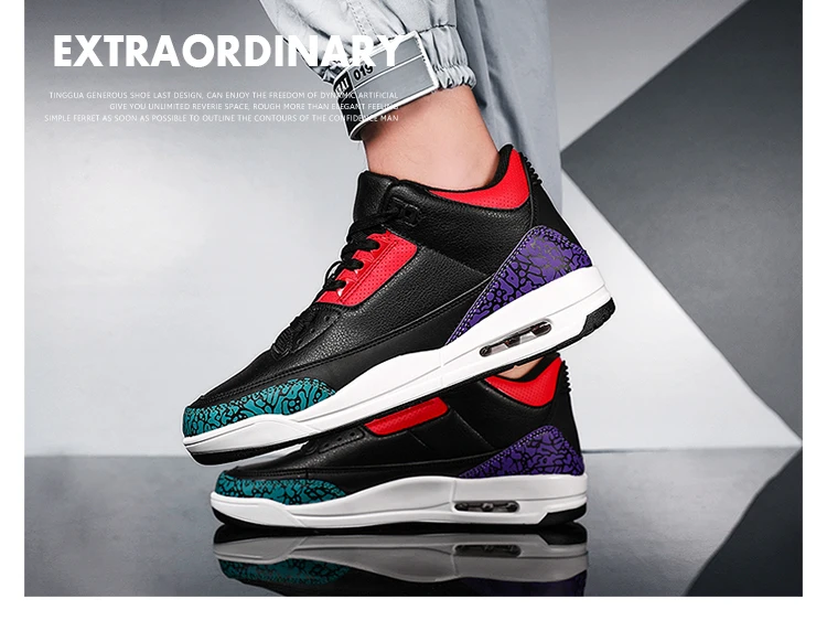 Мужская баскетбольная обувь; zapatillas hombre Deportiva AJ 3 Bambas Hombre; мужские Ботильоны; кроссовки; Мужская спортивная баскетбольная обувь; Psg