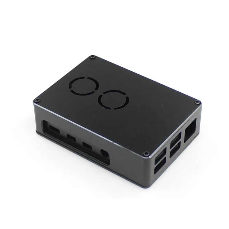 

Алюминиевый Чехол для Raspberry Pi 4 с двойным вентилятором Coolin для Raspberry Pi 4 Model B 4B