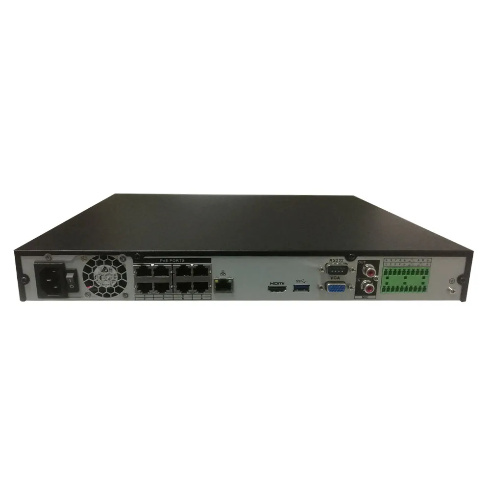 Dahua PoE 4K NVR 16ch 32CH NVR4232 16P 4KS2 16CH NVR4216 8CH NVR4208 8P с HDD Port 8MP H.265 + P2P APP IP Camera|Видеорегистратор