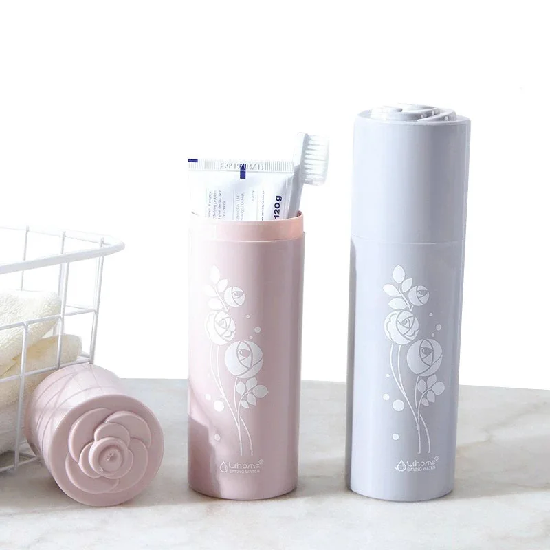 

XUNZHE New Multifunction Portable Toothbrush Toothpaste Storage Box Travel Wash Gargle Cup Home Bathroom Small Object Organizers