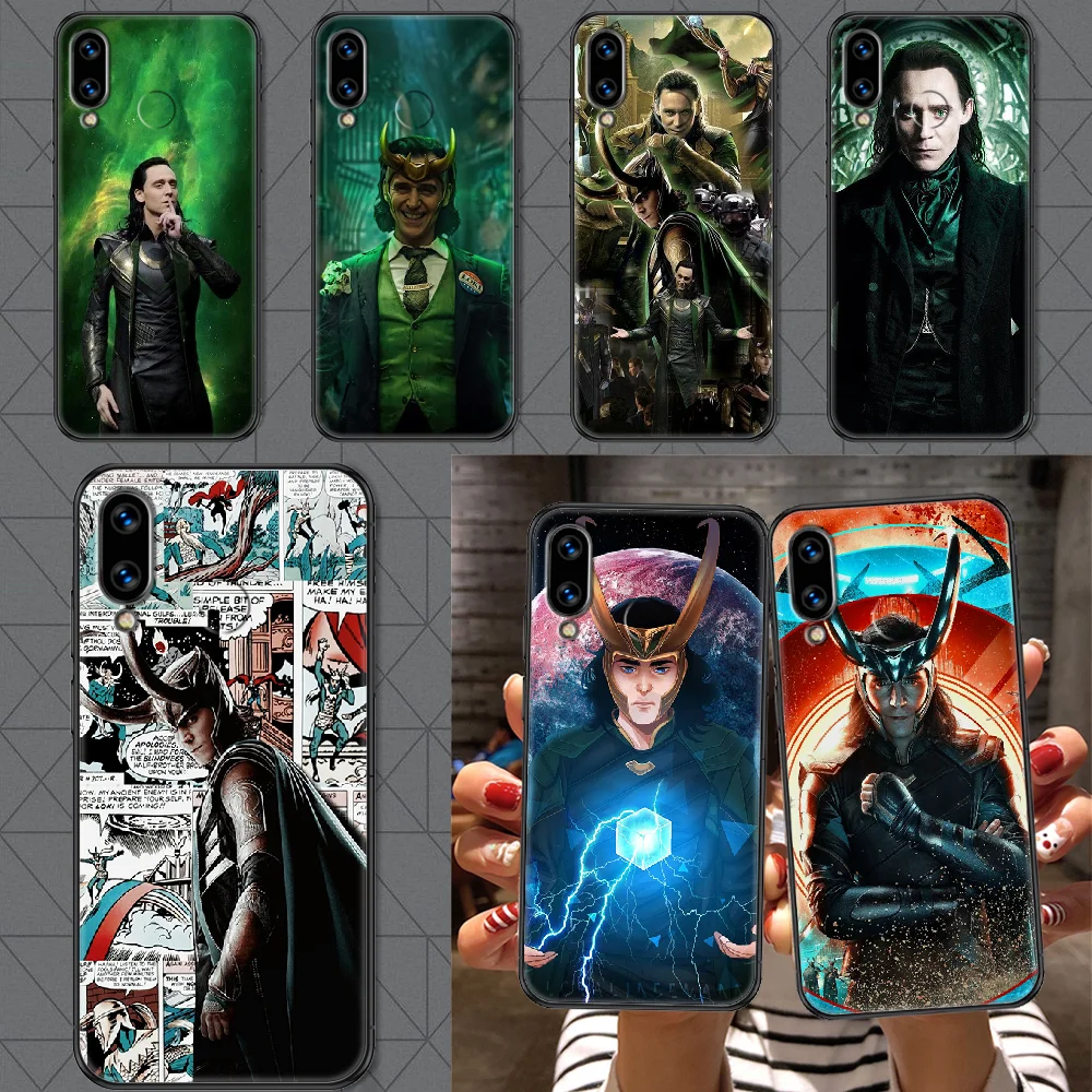 

Loki Phone case For Huawei Honor 6 7 8 9 10 10i 20 A C X Lite Pro Play black pretty prime tpu cell cover art Etui trend cover