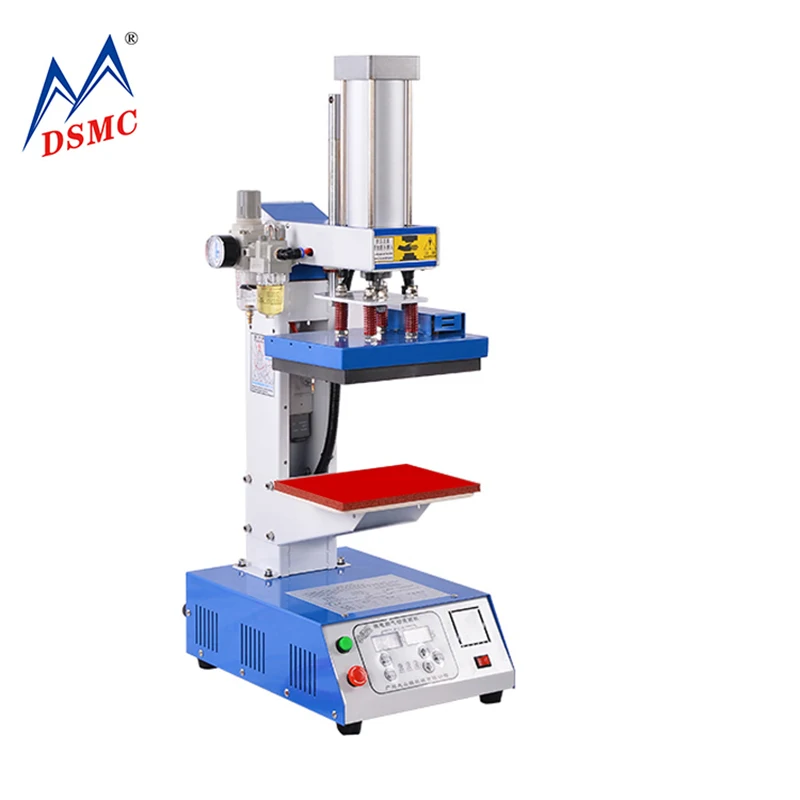 Горячее автоматическое тепловое прессование кожаный логотип тиснение горячее