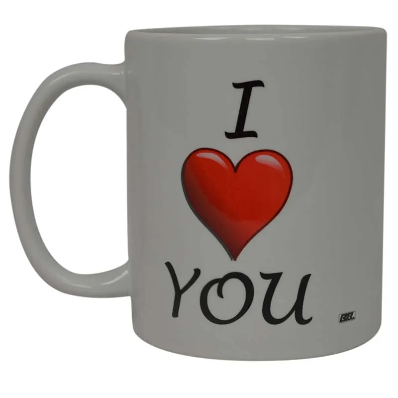 Лучшая забавная кофейная кружка с надписью I Love You Heart новинка чашка для жен