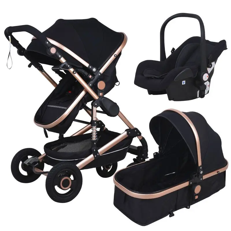 Брендовые высокие Детские коляски 3 в 1 детские светильник стандарт ЕС 1|stroller