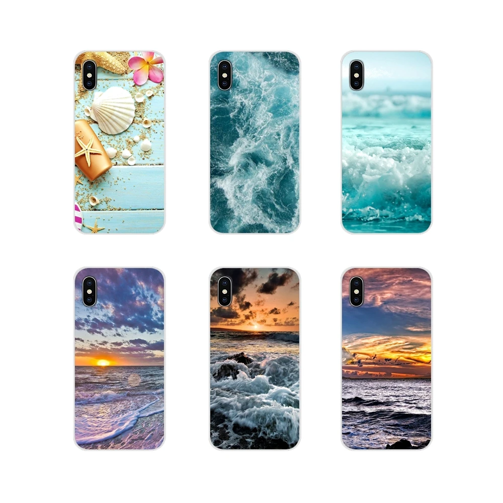 Книга ракушки морские звезды волны пляжа для Samsung Galaxy A3 A5 A7 A9 A8 звезда A6 плюс 2018 2015