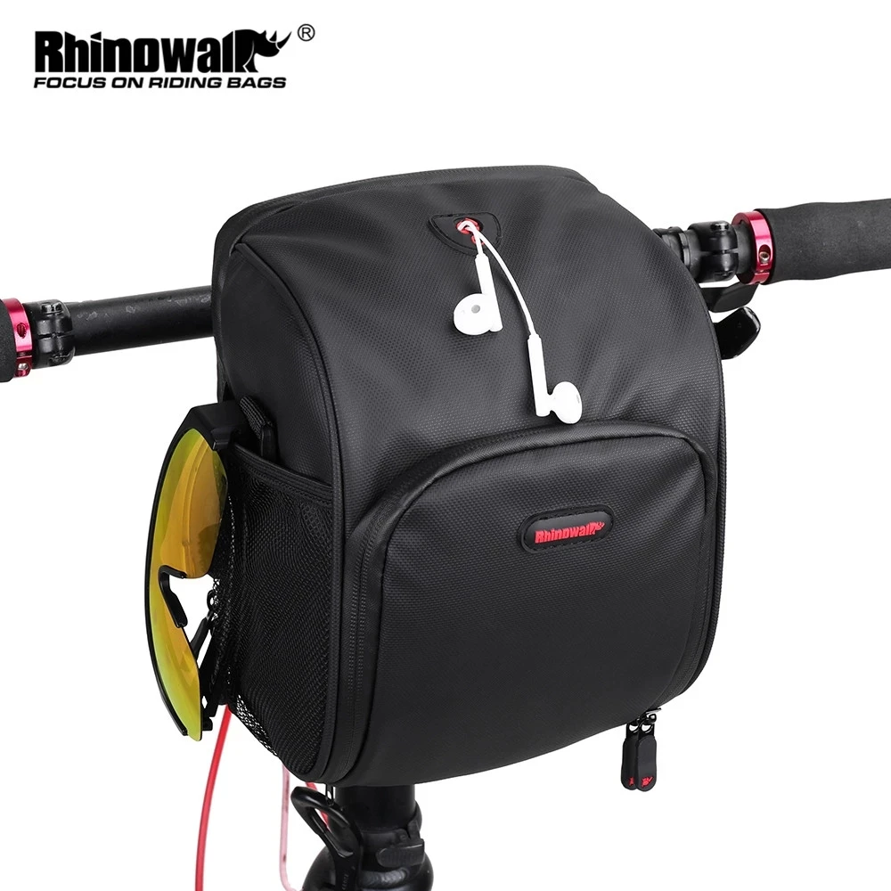 

Сумка на руль велосипеда Rhinowalk, многофункциональная портативная сумка на плечо для поездок, сумка для велосипеда, аксессуары для горного и д...