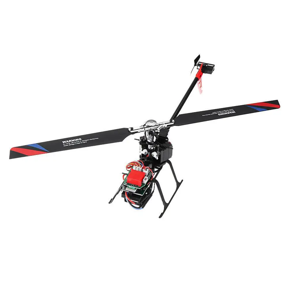 

2021 NEW K130 RC Helicopter 6 CH Radio Flybarless Drones Shatterproof Flying Toys Gifts Model Airplane For Children Kids