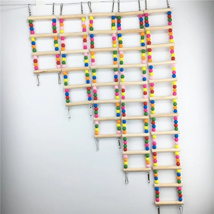 

Climbing Ladders Chewing Toys Bird Ladders Suspension Bridge Swings Birds Cage Toys Parrot Supplies